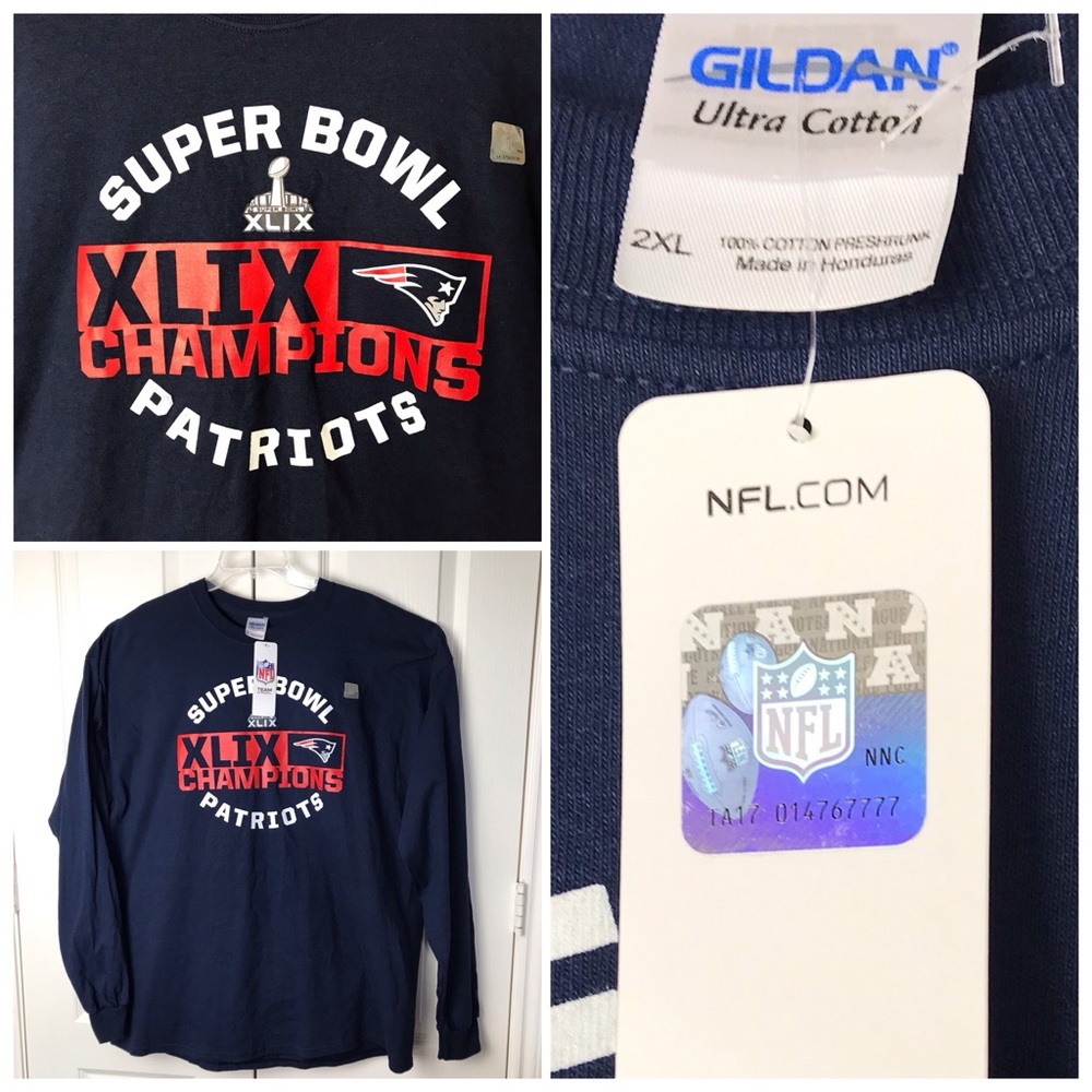 NWT Official NFL Super Bowl XLIX Tee